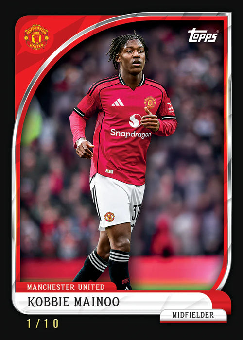 2025-26 Topps Manchester United Soccer Collector Tin
