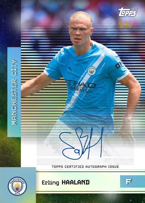 2025-26 Topps Manchester City Soccer Team Set Box