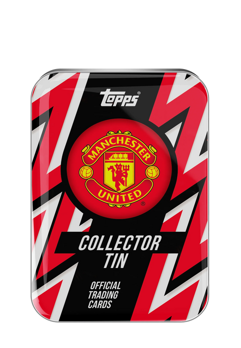 2025-26 Topps Manchester United Soccer Collector Tin