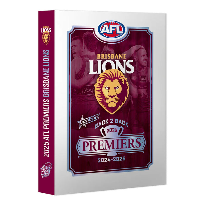 2025 AFL Brisbane Lions Platinum Premiers Card Set