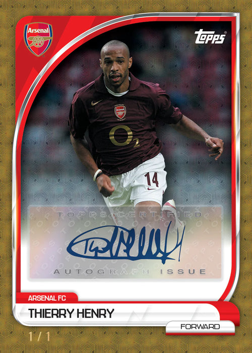 2025-26 Topps Arsenal Soccer Collector Tin