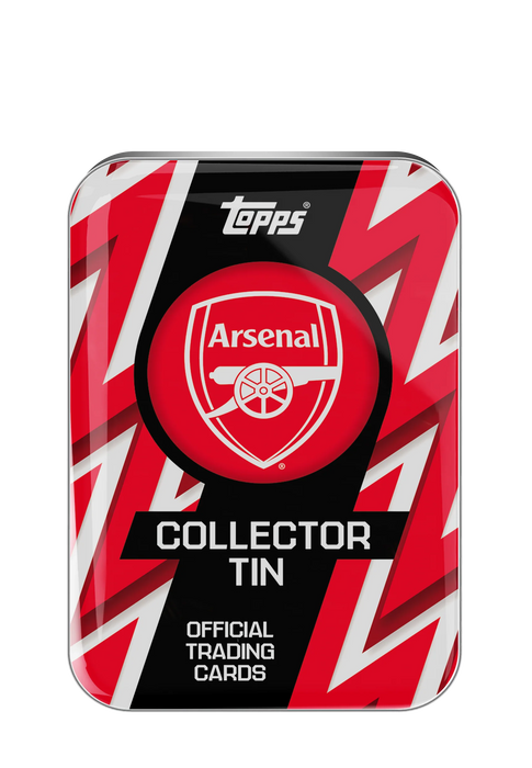 2025-26 Topps Arsenal Soccer Collector Tin