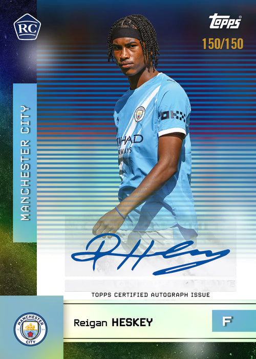 2025-26 Topps Manchester City Soccer Team Set Box