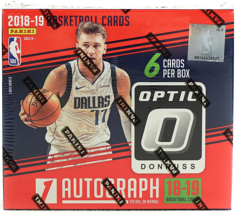 2018-19 Panini Donruss Optic Choice Basketball Hobby Box