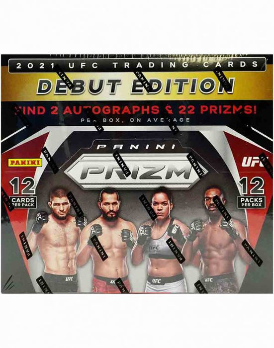 2021 Panini Prizm UFC Hobby Box Debut Edition