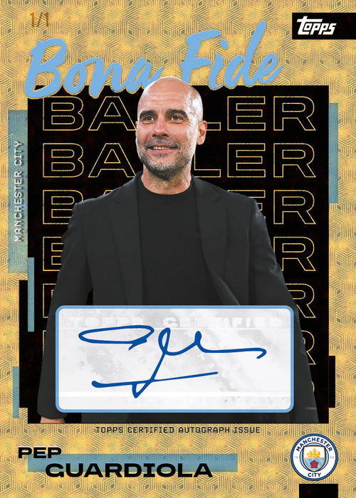 2025-26 Topps Manchester City Soccer Team Set Box