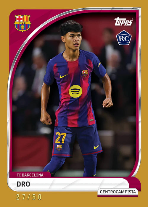 2025-26 Topps FC Barcelona Soccer Collector Tin