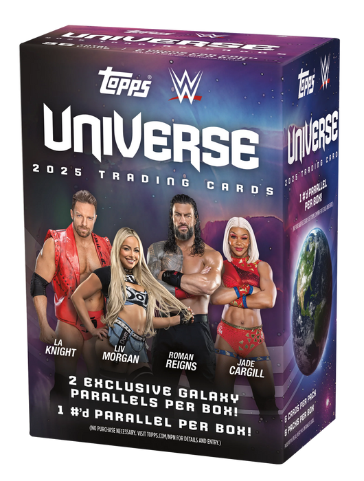 2025 Topps Universe WWE Wrestling Value Blaster Box (Pre-Order: February 27)