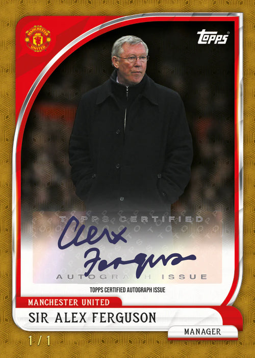 2025-26 Topps Manchester United Soccer Collector Tin