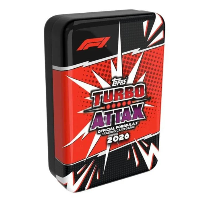 2026 Topps Formula 1 Turbo Attax Mega Tin