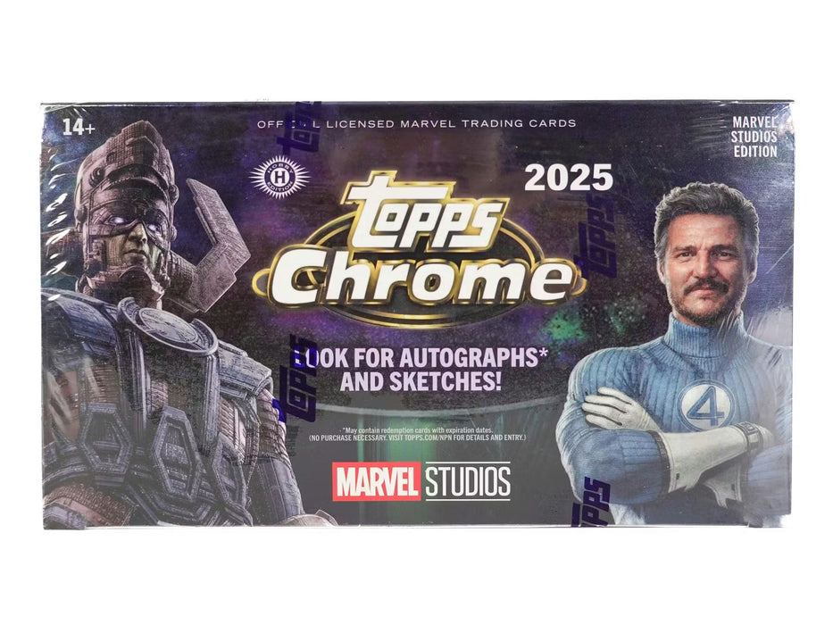 2025 Topps Chrome Marvel Studios Hobby Box