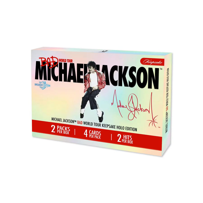2026 Michael Jackson Bad World Tour Keepsake Holo Edition Breaker Box