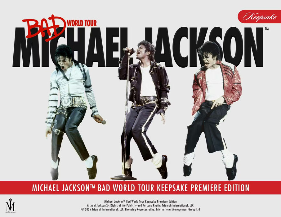 2025 Michael Jackson Bad World Tour Keepsake Premiere Edition