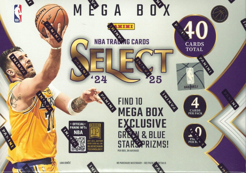 2024-25 Panini Select Basketball Hobby Mega Box