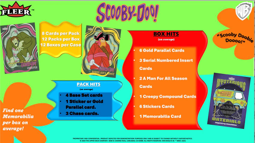 2025 Upper Deck Fleer Scooby Doo Hobby Box