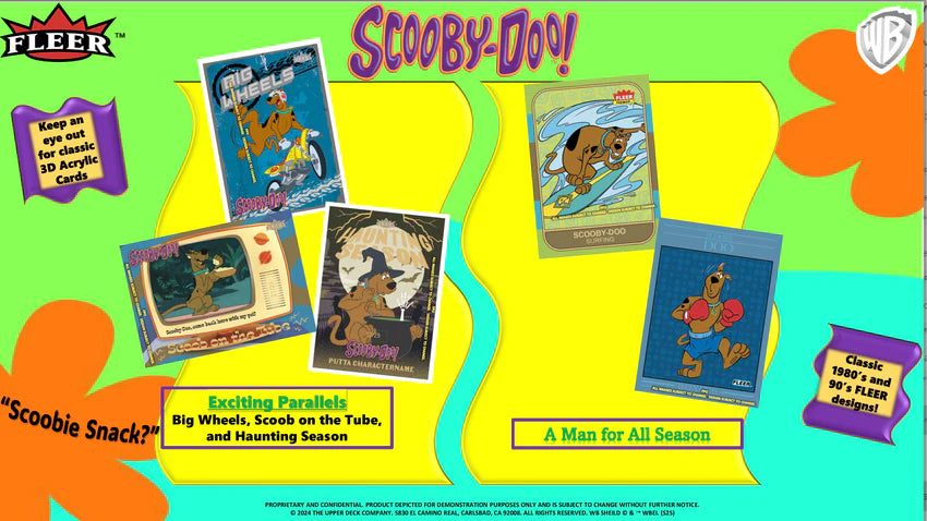 2025 Upper Deck Fleer Scooby Doo Hobby Box
