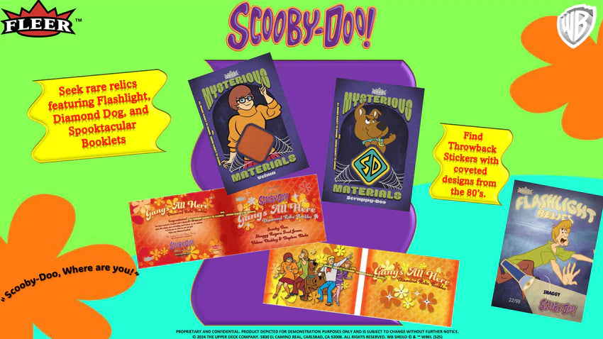 2025 Upper Deck Fleer Scooby Doo Hobby Box