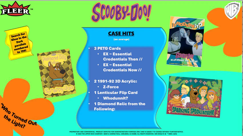 2025 Upper Deck Fleer Scooby Doo Hobby Box