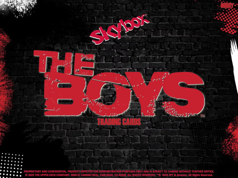 2025 Upper Deck The Boys Season 1 & 2 Hobby Box