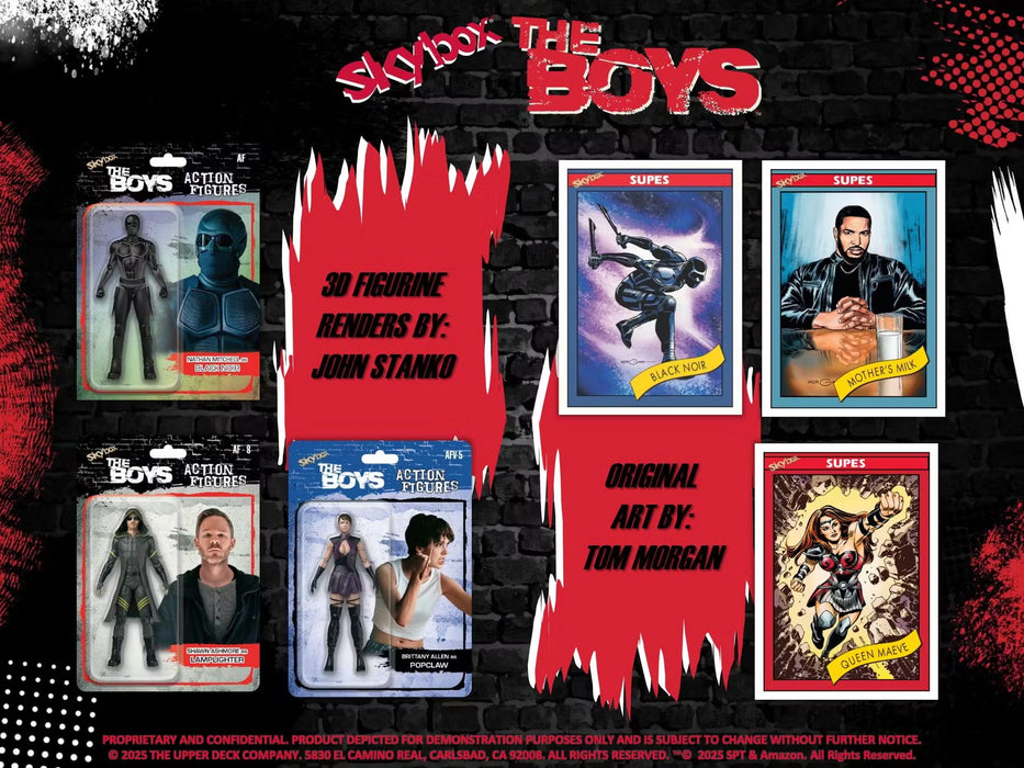 2025 Upper Deck The Boys Season 1 & 2 Hobby Box