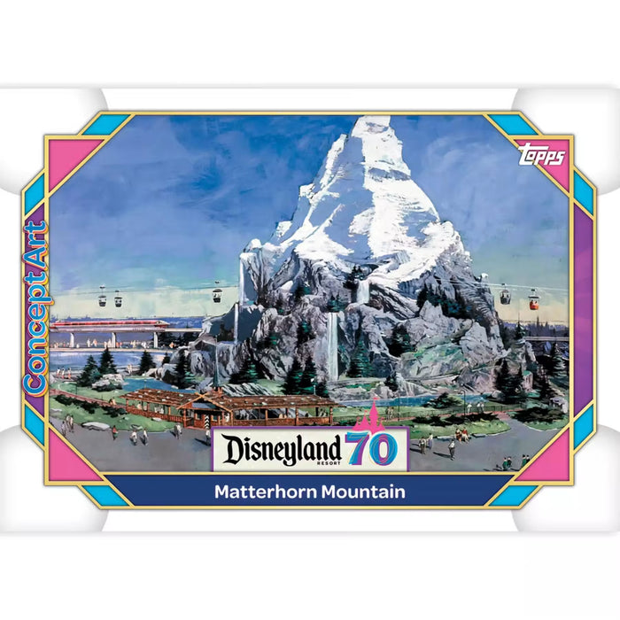 2025 Topps Disneyland 70th Anniversary Disneyland Exclusive Hobby Box